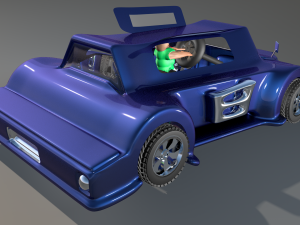 car model games 3d game engine 3D Model