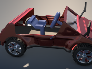 car game style two 3D Модель