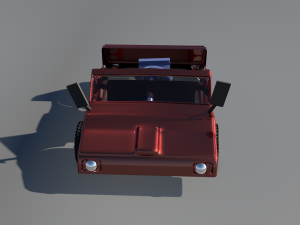 car game style two 3D Модель
