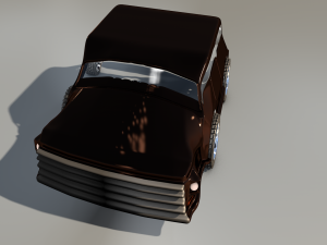 car 3d game style five 3D मॉडल