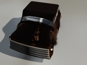 style de jeu de voiture 3D cinq Modèle 3D