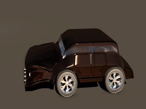 car 3d game style five 3D मॉडल
