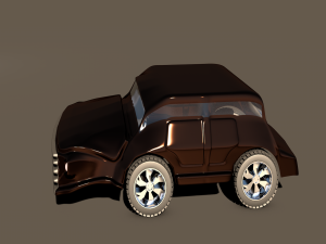 car 3d game style five 3D मॉडल