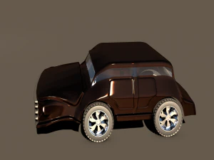style de jeu de voiture 3D cinq Modèle 3D