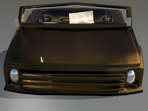 game car style seven 3D 模型