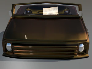 permainan gaya mobil tujuh Model 3D