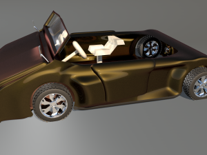 game car style seven 3D 모델