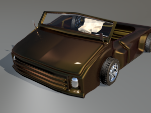 game car style seven 3D 모델