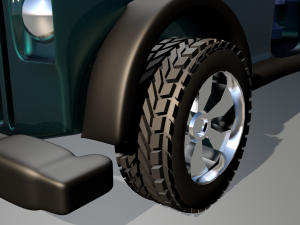 jeep wrangler for 3d game Modelo 3D