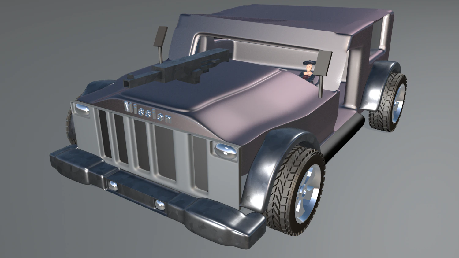 melhor jogo wrangler jeep 3d Modelo 3D .c4d .max .obj .3ds .fbx .stl .blend