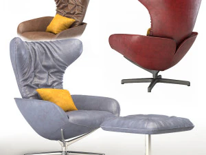 walter knoll onsa chair 3D Model