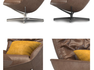 walter knoll onsa chair 3D Model