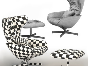 walter knoll onsa chair 3D Model