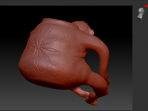 aztec mug 3D Print Model