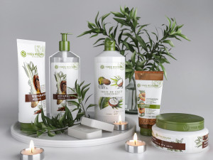 yves rocher cosmetics set 3D 모델