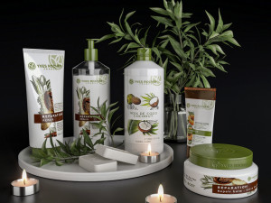 yves rocher cosmetics set 3D Model