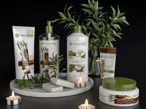 yves rocher cosmetics set 3D Model