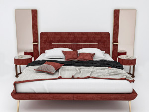 bed ulivi amelie 3Dモデル