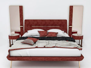 bed ulivi amelie 3D Model