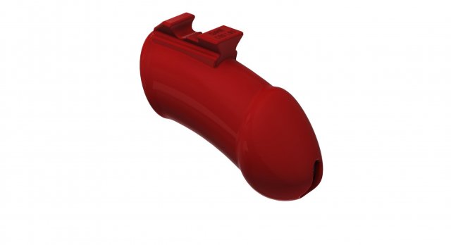 khd q4he chastity tube length 095mm circumference 080mm 3D प्रिंट मॉडल .c4d .max .obj .3ds .fbx .stl .blend