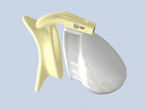 khd q4he chastity tube length 085mm circumference 140mm Modelo de Impressão 3D