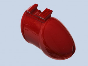 khd q4he chastity tube length 085mm circumference 110mm 3D-printmodel