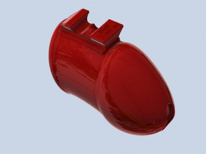 khd q4he chastity tube length 085mm circumference 100mm 3D-printmodel
