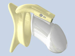 khd q4he chastity tube length 085mm circumference 090mm 3D Print Model