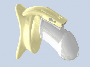 khd q4he chastity tube length 085mm circumference 080mm Modelo de Impressão 3D
