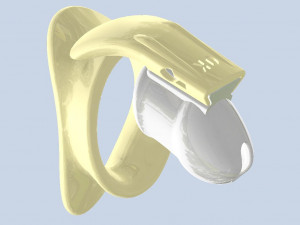 khd q4he chastity tube length 065mm circumference 070mm 3D-printmodel