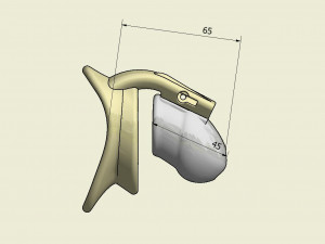 khd q4he chastity tube length 065mm circumference 080mm Modello di stampa 3D