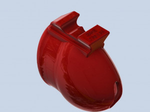 khd q4he chastity tube length 065mm circumference 090mm 3D Print Model