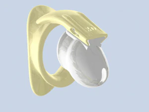 khd q4he chastity tube length 065mm circumference 090mm 3D Print Model