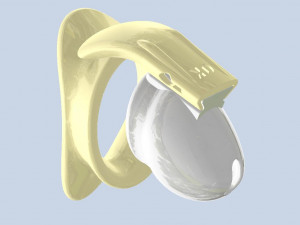 khd q4he chastity tube length 065mm circumference 100mm Model Cetak 3D