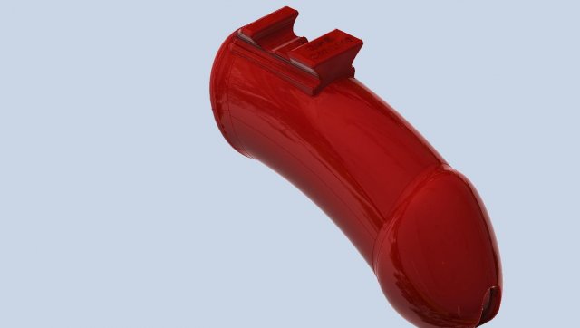 khd q4he chastity tube length 110mm circumference 080mm 3D प्रिंट मॉडल .c4d .max .obj .3ds .fbx .stl .blend