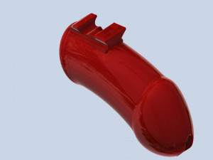 khd q4he chastity tube length 110mm circumference 090mm 3D Print Model