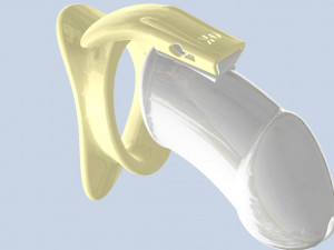 khd q4he chastity tube length 110mm circumference 110mm Model Cetak 3D