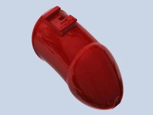 khd q4he tubo di castit&agrave; lunghezza 110 mm circonferenza 125 mm Modello di stampa 3D