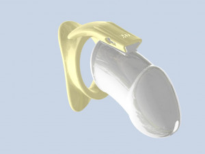 khd q4he chastity tube length 110mm circumference 125mm 3D Print Model