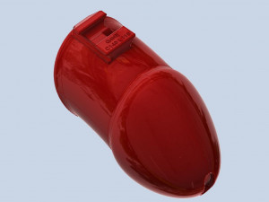 khd q4he chastity tube length 110mm circumference 140mm 3D-printmodel