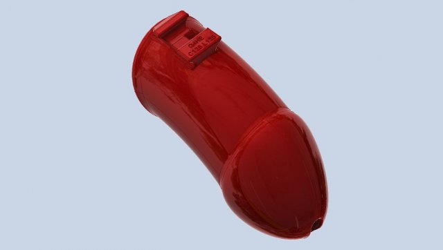 khd q4he chastity tube length 125mm circumference 125mm 3D 打印模型 .c4d .max .obj .3ds .fbx .stl .blend 