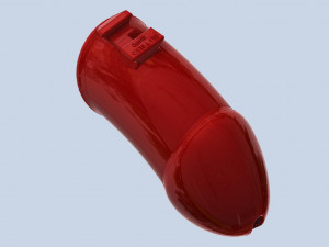 khd q4he chastity tube length 125mm circumference 125mm 3D Print Model