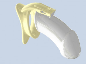 khd q4he chastity tube length 125mm circumference 110mm Model Cetak 3D