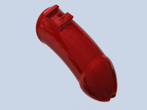 khd q4he chastity tube length 125mm circumference 100mm 3D Print Model