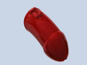 khd q4he tubo di castit&agrave; lunghezza 140 mm circonferenza 150 mm Modello di stampa 3D