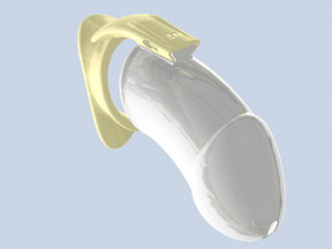 khd q4he chastity tube length 140mm circumference 150mm 3D प्रिंट मॉडल
