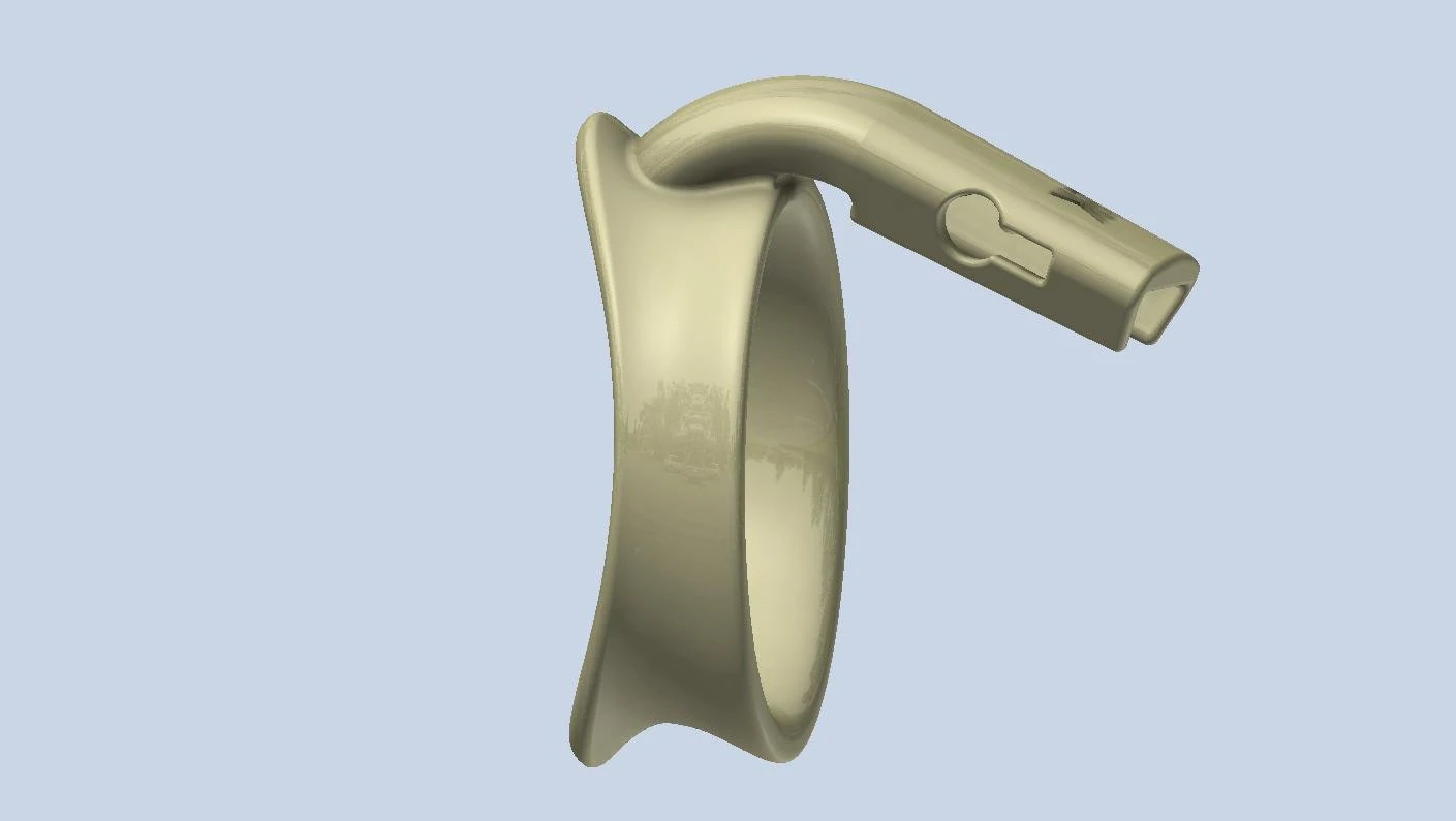 khd q4he chastity ring 46mm 3D Print Model .c4d .max .obj .3ds .fbx .stl .blend 