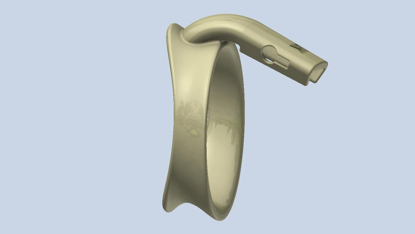 khd q4he chastity ring 57mm 3D Print Model .c4d .max .obj .3ds .fbx .stl .blend 