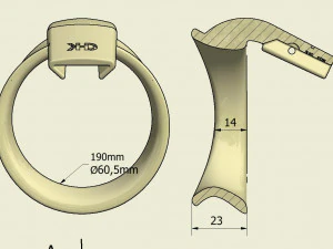 khd q4he chastity ring 60mm 3D Print Model