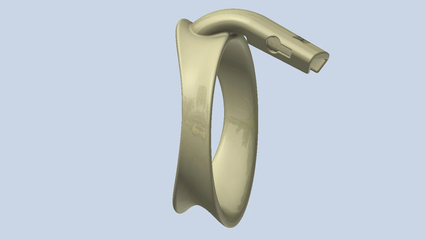 khd q4he chastity ring 67mm 3D Print Model .c4d .max .obj .3ds .fbx .stl .blend 